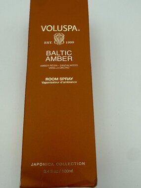 Voluspa Baltic Amber Room Spray 3.4 fl oz 100 ml